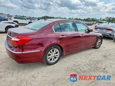 Trzecie zdjęcie samochodu z tyłu: 2012 HYUNDAI GENESIS 3.8L VIN:KMHGC4DD0CU178459 - miniatura