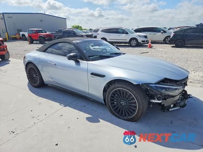 Czwarte zdjęcie samochodu z boku: 2025 MERCEDES-BENZ SL 43 AMG VIN:W1KVK5AB6SF023284 - miniatura
