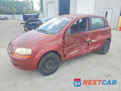2007 CHEVROLET AVEO BASE KL1TD66607B729461 - główne zdjęcie licytacji z USA - miniatura
