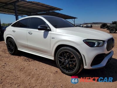 Czwarte zdjęcie samochodu z boku: 2023 MERCEDES-BENZ GLE COUPE AMG 53 4MATIC VIN:4JGFD6BB9PA860723 - miniatura