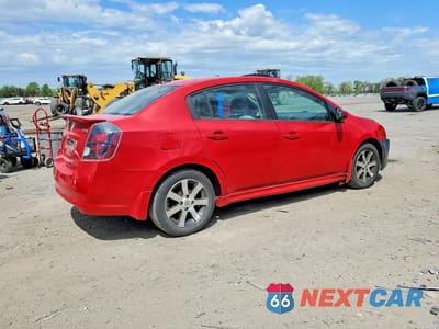 Trzecie zdjęcie samochodu z tyłu: 2012 NISSAN SENTRA 2.0 VIN:3N1AB6AP4CL743168 - miniatura