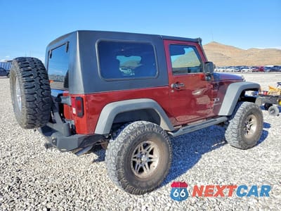 Trzecie zdjęcie samochodu z tyłu: 2007 JEEP WRANGLER X VIN:1J4FA24177L115820 - miniatura