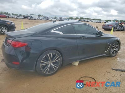 Trzecie zdjęcie samochodu z tyłu: 2018 INFINITI Q60 3.0T LUXE VIN:JN1EV7EK7JM341466 - miniatura