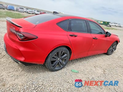 Trzecie zdjęcie samochodu z tyłu: 2021 ACURA TLX TECH A VIN:19UUB6F55MA008047 - miniatura