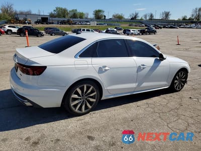 Trzecie zdjęcie samochodu z tyłu: 2021 AUDI A4 PREMIUM PLUS 40 VIN:WAUBBAF40MA078505 - miniatura