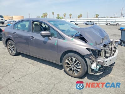 Czwarte zdjęcie samochodu z boku: 2015 HONDA CIVIC EX VIN:19XFB2F82FE201900 - miniatura