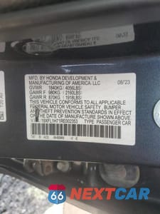 Zdjęcie 12 z 12 samochodu: 2024 HONDA CIVIC EXL VIN:19XFL1H71RE002353 - miniatura