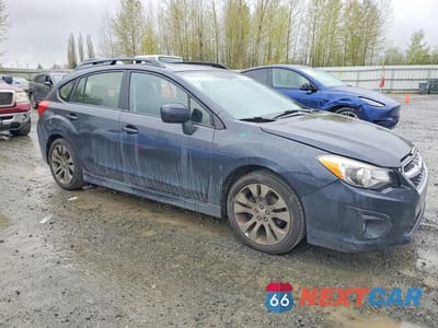 Czwarte zdjęcie samochodu z boku: 2013 SUBARU IMPREZA SPORT PREMIUM VIN:JF1GPAL60DH803758 - miniatura