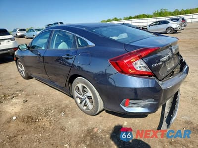 Drugie zdjęcie samochodu z przodu: 2019 HONDA CIVIC LX VIN:2HGFC2F61KH523519 - miniatura