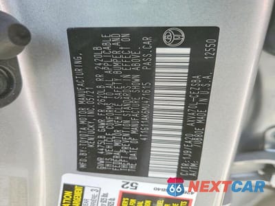 Zdjęcie 12 z 12 samochodu: 2021 TOYOTA CAMRY SE VIN:4T1G11AK6MU471615 - miniatura