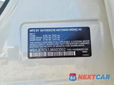 Zdjęcie 12 z 12 samochodu: 2018 BMW 540 XI VIN:WBAJE7C57JWA03952 - miniatura