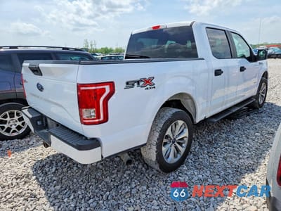Trzecie zdjęcie samochodu z tyłu: 2017 FORD F150 SUPERCREW VIN:1FTEW1EP4HKE47379 - miniatura
