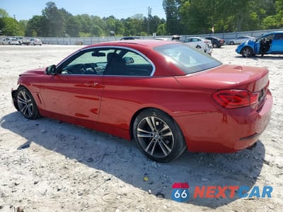 Drugie zdjęcie samochodu z przodu: 2018 BMW 430I VIN:WBA4Z1C55JEA31253 - miniatura