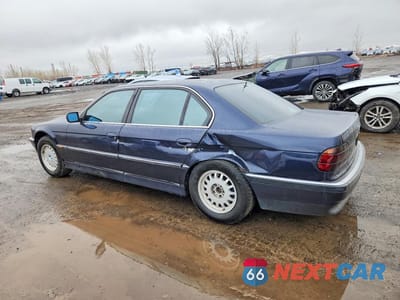 Drugie zdjęcie samochodu z przodu: 1998 BMW 750IL 4P VIN:WBAGK2320WDH69133 - miniatura