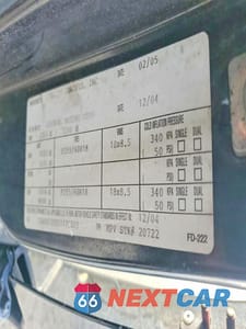 Zdjęcie 13 z 13 samochodu: 2005 CHEVROLET EXPRESS G1500 VIN:1GBFG15T351173323 - miniatura