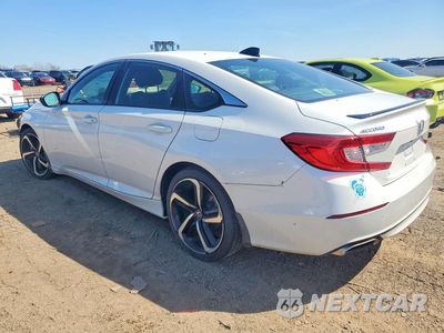 Drugie zdjęcie samochodu z przodu: 2021 HONDA ACCORD SPORT VIN:1HGCV1F3XMA009327 - miniatura