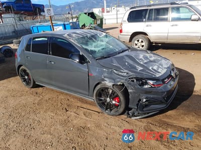 Czwarte zdjęcie samochodu z boku: 2019 VOLKSWAGEN GTI S VIN:3VW6T7AU8KM005360 - miniatura