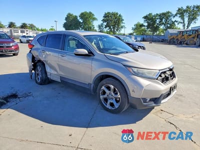 Czwarte zdjęcie samochodu z boku: 2017 HONDA CR-V EX VIN:5J6RW2H50HL074427 - miniatura