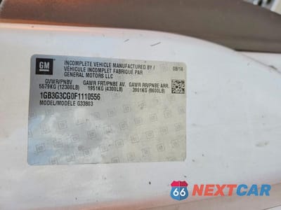Zdjęcie 12 z 12 samochodu: 2015 CHEV EXPRESS G3500 VIN:1GB3G3CG0F1110556 - miniatura