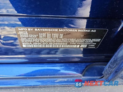 Zdjęcie 12 z 12 samochodu: 2018 BMW M550XI VIN:WBAJB9C50JB286865 - miniatura