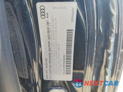 Zdjęcie 12 z 12 samochodu: 2015 AUDI A5 PREMIUM VIN:WAUCFAFR0FA054552 - miniatura