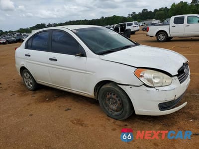 Czwarte zdjęcie samochodu z boku: 2010 HYUNDAI ACCENT GLS VIN:KMHCN4AC2AU496200 - miniatura