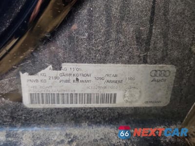Zdjęcie 12 z 12 samochodu: 2010 AUDI A4 PREMIUM VIN:WAUDFCFL3AN034499 - miniatura