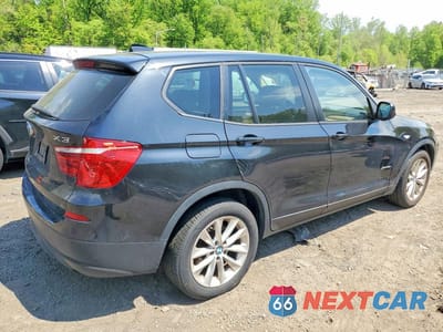 Trzecie zdjęcie samochodu z tyłu: 2014 BMW X3 XDRIVE28I VIN:5UXWX9C59E0D16880 - miniatura