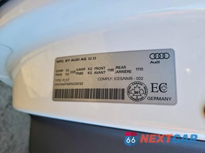 Zdjęcie 12 z 12 samochodu: 2023 AUDI S5 PREMIUM VIN:WAUN4AF54PA039193 - miniatura