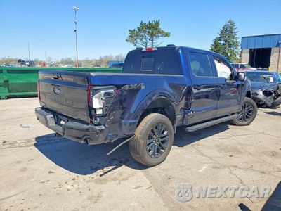 Trzecie zdjęcie samochodu z tyłu: 2024 FORD F150 XLT VIN:1FTFW3LDXRFB86827 - miniatura