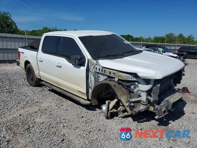 Czwarte zdjęcie samochodu z boku: 2023 FORD F150 SUPERCREW VIN:1FTFW1ED2PFD08823 - miniatura