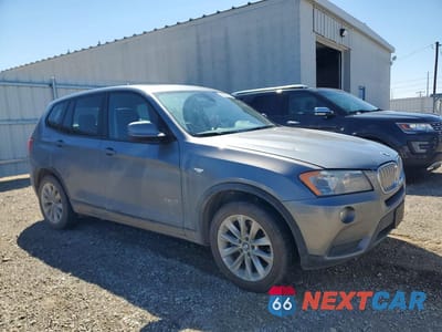 Czwarte zdjęcie samochodu z boku: 2013 BMW X3 XDRIVE28I VIN:5UXWX9C57D0A24370 - miniatura