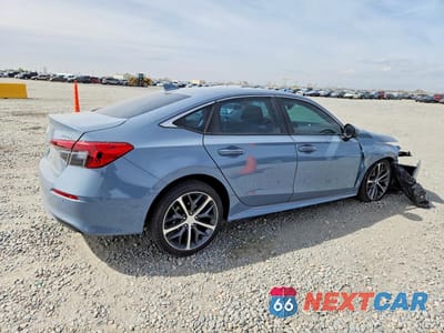Trzecie zdjęcie samochodu z tyłu: 2023 HONDA CIVIC TOURING VIN:2HGFE1F95PH301300 - miniatura