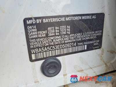 Zdjęcie 12 z 12 samochodu: 2014 BMW 528 I VIN:WBA5A5C53ED509214 - miniatura