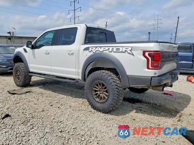 Drugie zdjęcie samochodu z przodu: 2017 FORD F150 RAPTOR VIN:1FTFW1RG0HFA80651 - miniatura