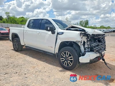 Czwarte zdjęcie samochodu z boku: 2025 GMC SIERRA K1500 AT4 VIN:1GTUUEE80SZ341382 - miniatura