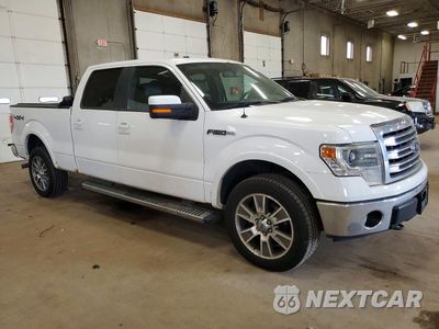 Czwarte zdjęcie samochodu z boku: 2014 FORD F150 SUPERCREW VIN:1FTFW1EF3EKF08549 - miniatura