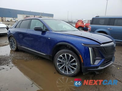Czwarte zdjęcie samochodu z boku: 2026 CADILLAC LYRIQ PREMIUM SPORT VIN:1GYKPWRL6TZ300477 - miniatura