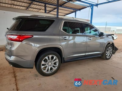 Trzecie zdjęcie samochodu z tyłu: 2018 CHEVROLET TRAVERSE PREMIER VIN:1GNERKKW4JJ142511 - miniatura