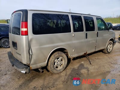 Trzecie zdjęcie samochodu z tyłu: 2006 CHEV EXPRESS G1500 VIN:1GNFG15T861134800 - miniatura
