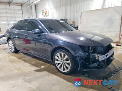 Czwarte zdjęcie samochodu z boku: 2017 AUDI A4 PREMIUM VIN:WAUANAF46HN031836 - miniatura