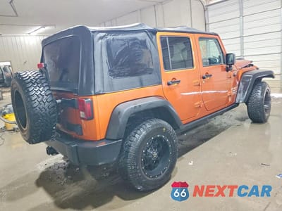 Trzecie zdjęcie samochodu z tyłu: 2011 JEEP WRANGLER UNLIMITED RUBICON VIN:1J4BA6H1XBL520174 - miniatura