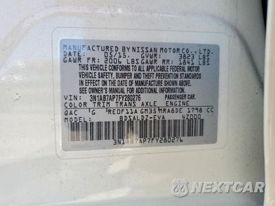 Zdjęcie 12 z 12 samochodu: 2015 NISSAN SENTRA SV VIN:3N1AB7AP7FY280276 - miniatura