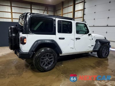 Trzecie zdjęcie samochodu z tyłu: 2025 JEEP WRANGLER SPORT VIN:1C4PJXDN5SW500200 - miniatura