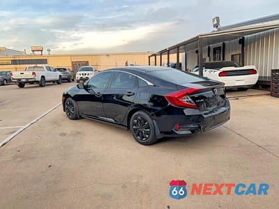 Trzecie zdjęcie samochodu z tyłu: 2018 HONDA CIVIC LX VIN:2HGFC2F56JH529869 - miniatura