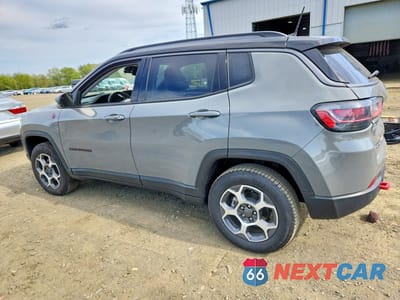 Drugie zdjęcie samochodu z przodu: 2022 JEEP COMPASS TRAILHAWK VIN:3C4NJDDB7NT148212 - miniatura