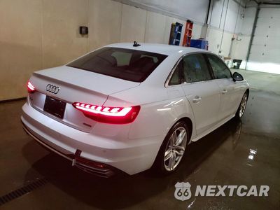 Trzecie zdjęcie samochodu z tyłu: 2022 AUDI A4 PREMIUM PLUS 45 VIN:WAUEAAF48NN012309 - miniatura