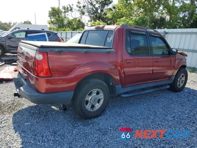 Trzecie zdjęcie samochodu z tyłu: 2001 FORD EXPLORER SPORT TRAC VIN:1FMZU67E31UC07813 - miniatura