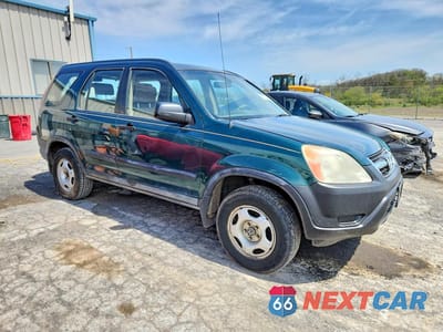 Czwarte zdjęcie samochodu z boku: 2002 HONDA CR-V LX VIN:JHLRD78432C075632 - miniatura