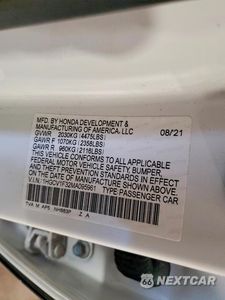 Zdjęcie 12 z 12 samochodu: 2021 HONDA ACCORD SPORT VIN:1HGCV1F32MA095961 - miniatura